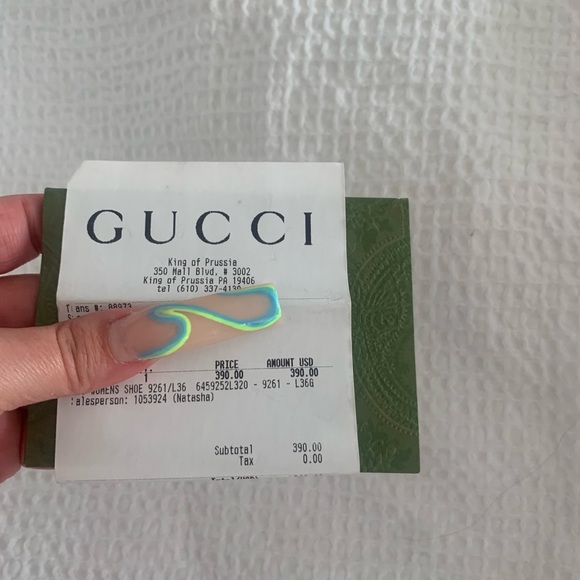 Authentic limited edition Gucci x Ken Scott women’s slides - Picture 4 of 11